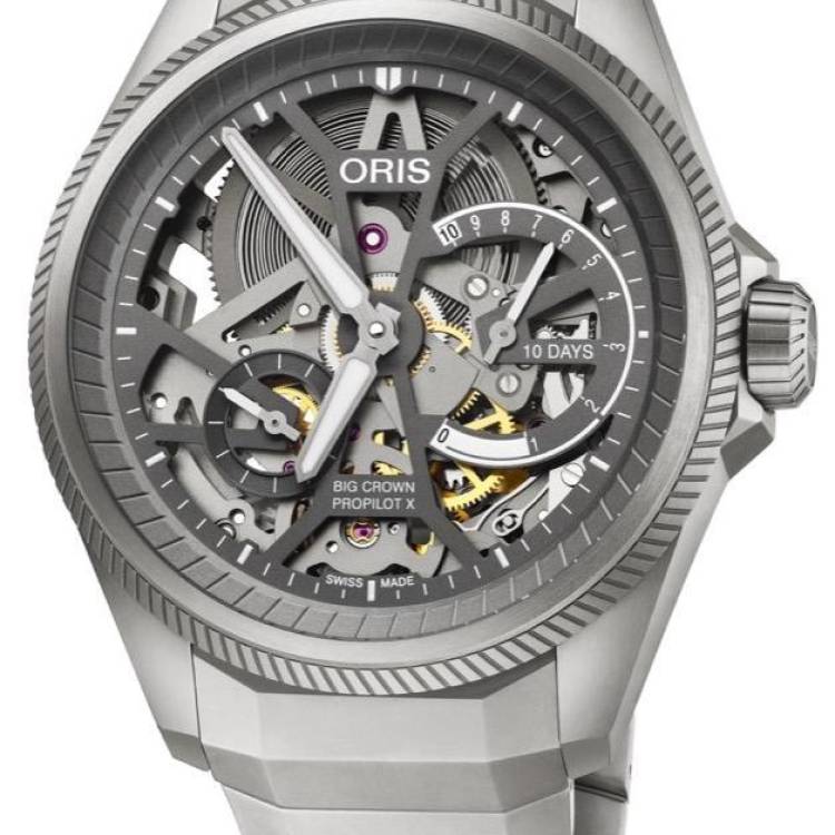 Oris Watch Big Crown ProPilot X Calibre 115 Skeleton Bracelet