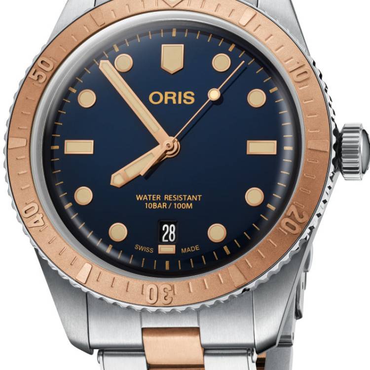 Oris Watch Divers Sixty-Five Bi-Colour