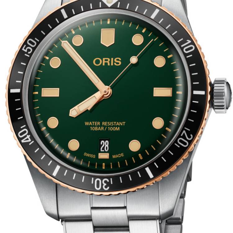 Oris Watch Divers Sixty-Five Oceanic Green - Green