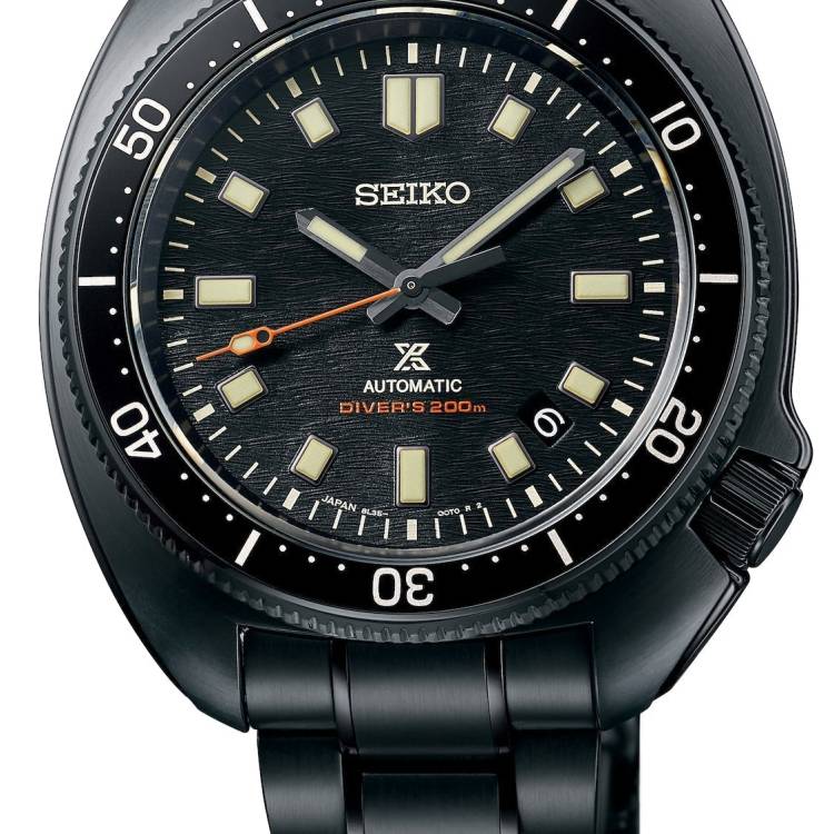 Seiko Watch Prospex Black Series Willard Limited Edition