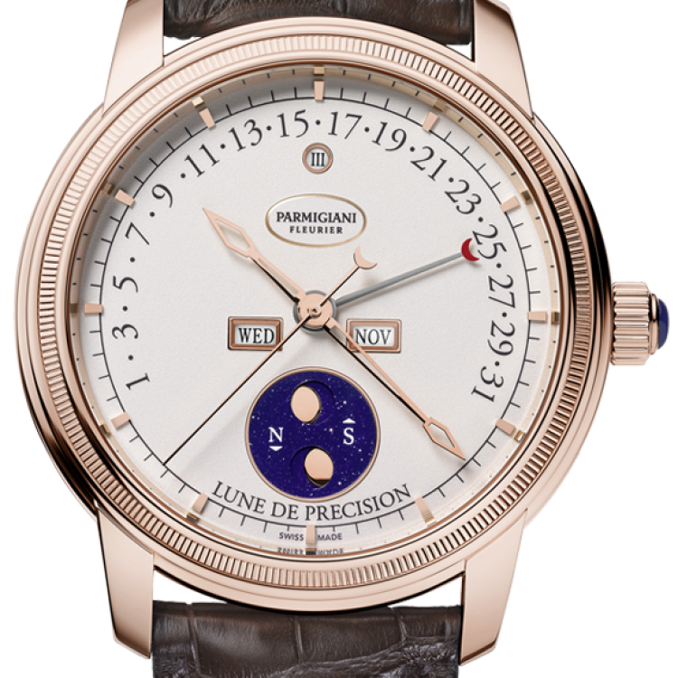 Parmigiani Fleurier Watch Toric Quantieme Perpetual Retrograde - White