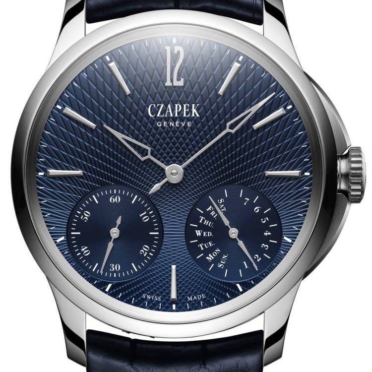 Czapek Watch Quai des Bergues No.17 Double Soleil Deep Blue Pre-Order