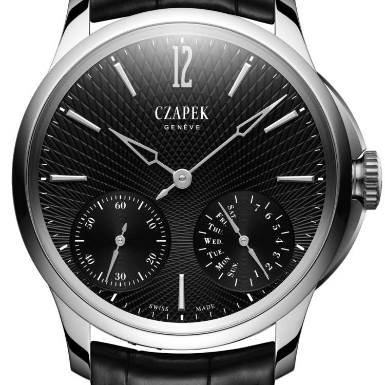 Czapek Watch Quai des Bergues No.17 Double Soleil Tuxedo Black Pre-Order