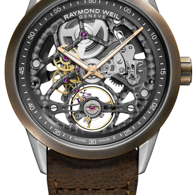 Raymond Weil Watch Freelancer Skeleton RW1212 Bronze