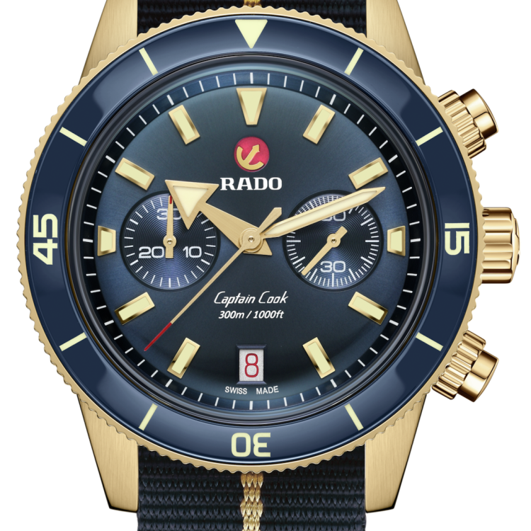 Rado Watch Captain Cook Automatic Chronograph Bronze