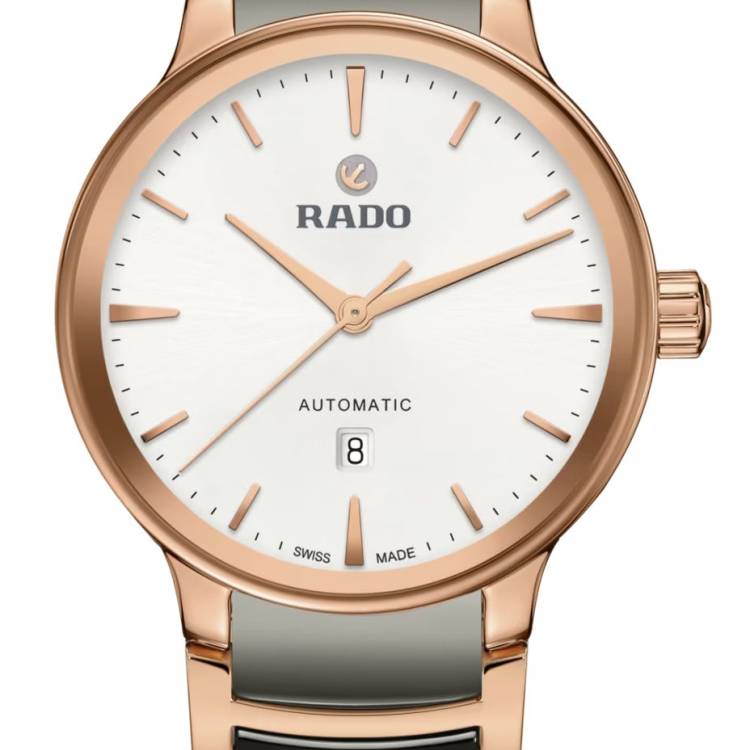 Rado Watch Centrix Automatic Rose Gold PVD Ladies