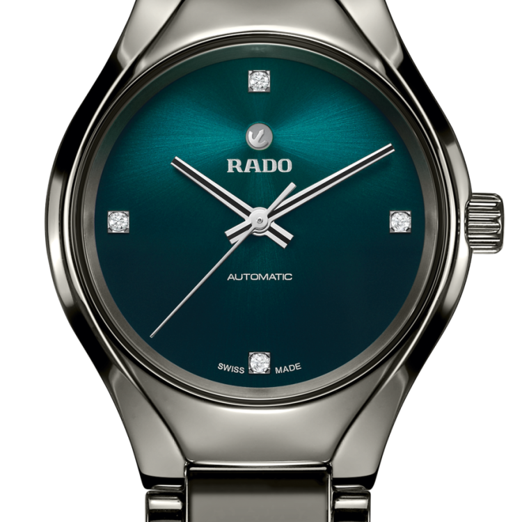 Rado Watch True Automatic Diamond Petrol - Green