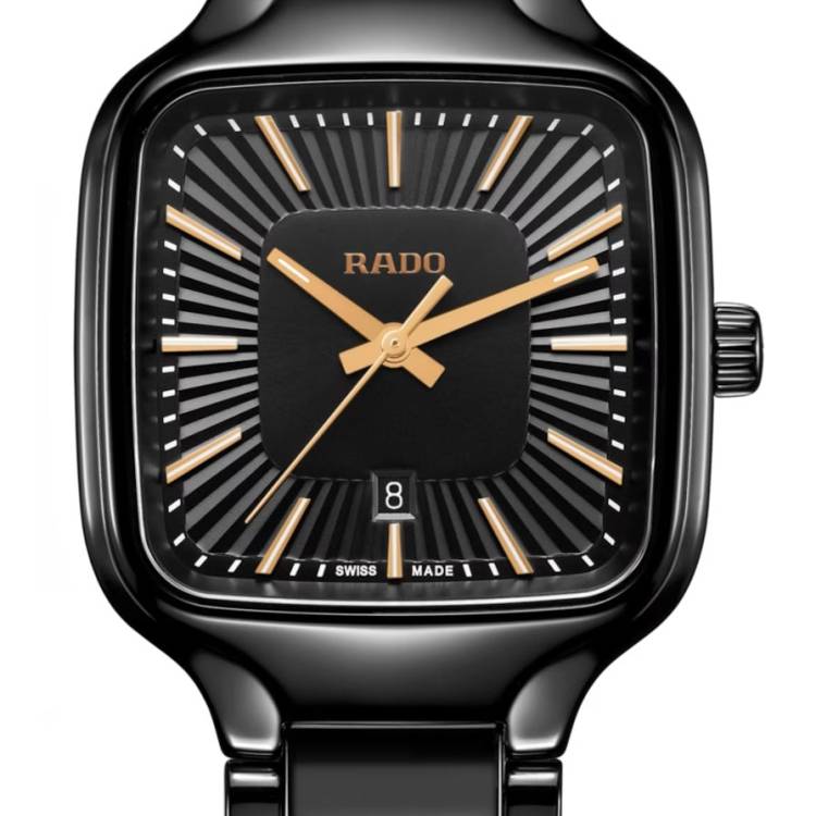 Rado Watch True Square Black Ladies