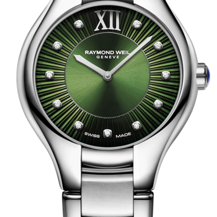 Raymond Weil Watch Noemia Green 11 Diamonds