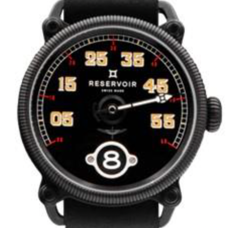 Reservoir Watch Black Sparrow Black & Black