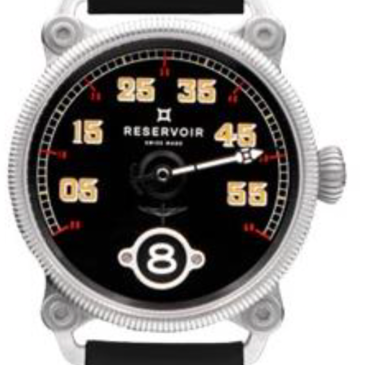 Reservoir Watch Black Sparrow Black & Steel