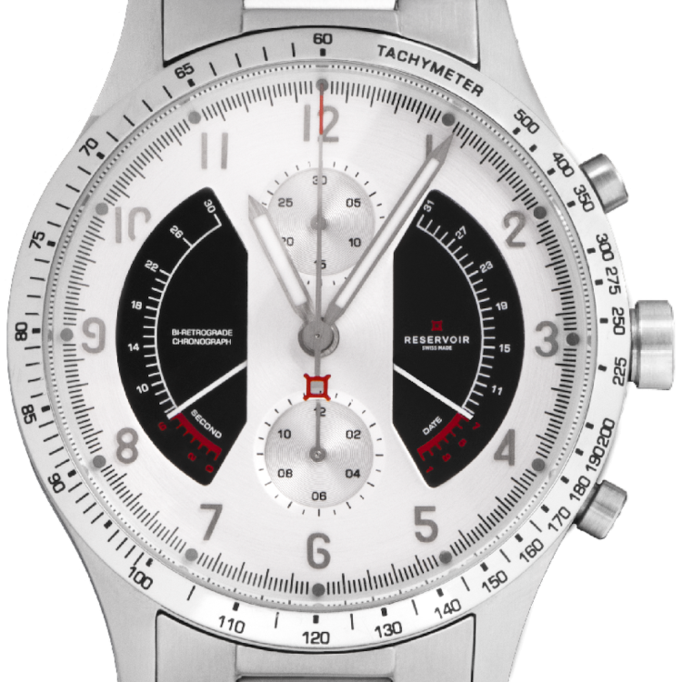 Reservoir Watch Sonomaster Chronograph Modern - Silver