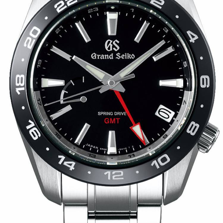 Grand Seiko Watch Sport Spring Drive GMT - Black
