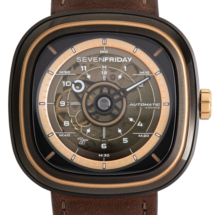 SevenFriday Watch T2/03 - Brown