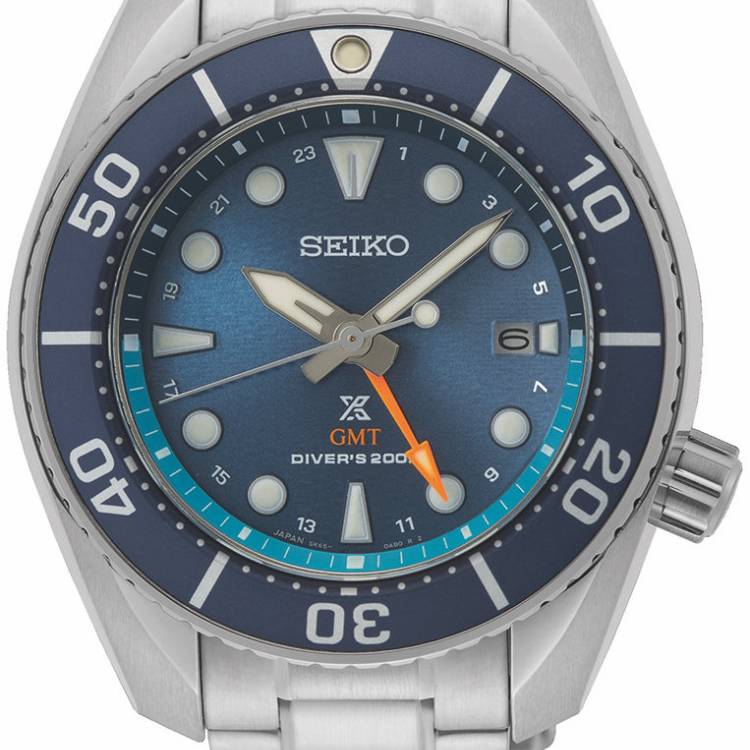 Seiko Watch Prospex Aqua Sumo Solar GMT Diver