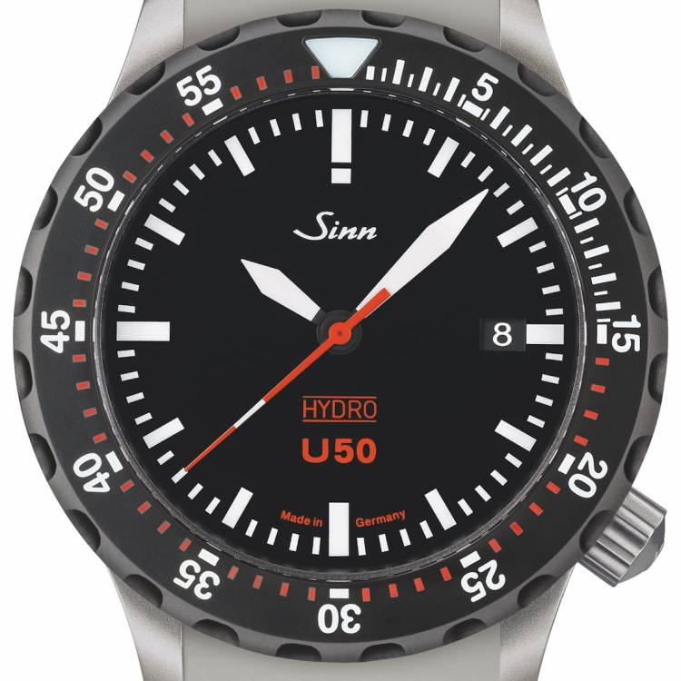 Sinn Watch U50 Hydro SDR Silicone White