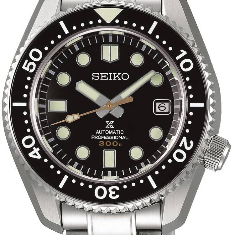 Seiko Watch Prospex Marine Master Mens - Black