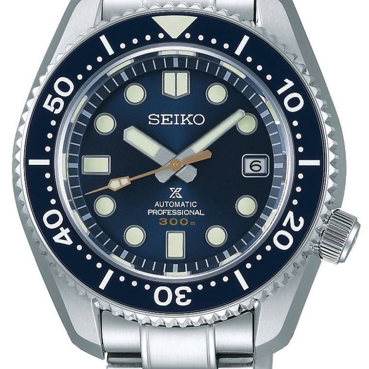Seiko Watch Prospex Pro Marine Master Mens - Blue
