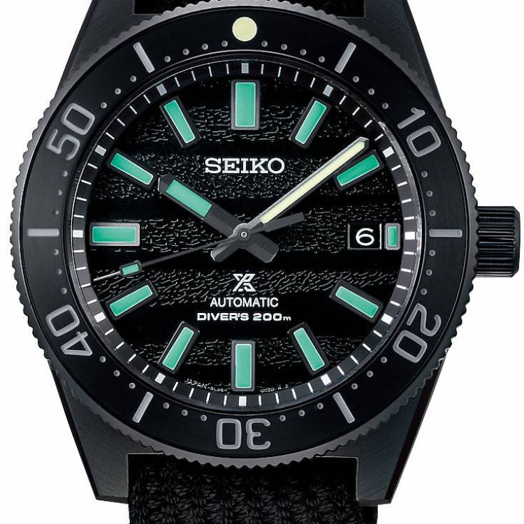 Seiko Watch Prospex Black Series 1965 Re Interpretation Limited Edition - Black