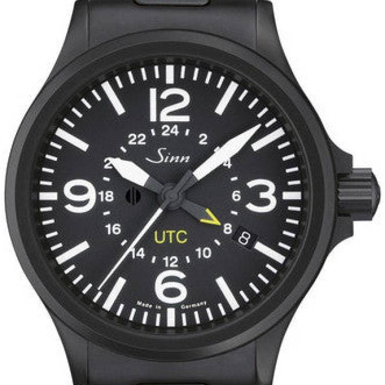 Sinn Watch 856 S UTC PVD Bracelet - Black
