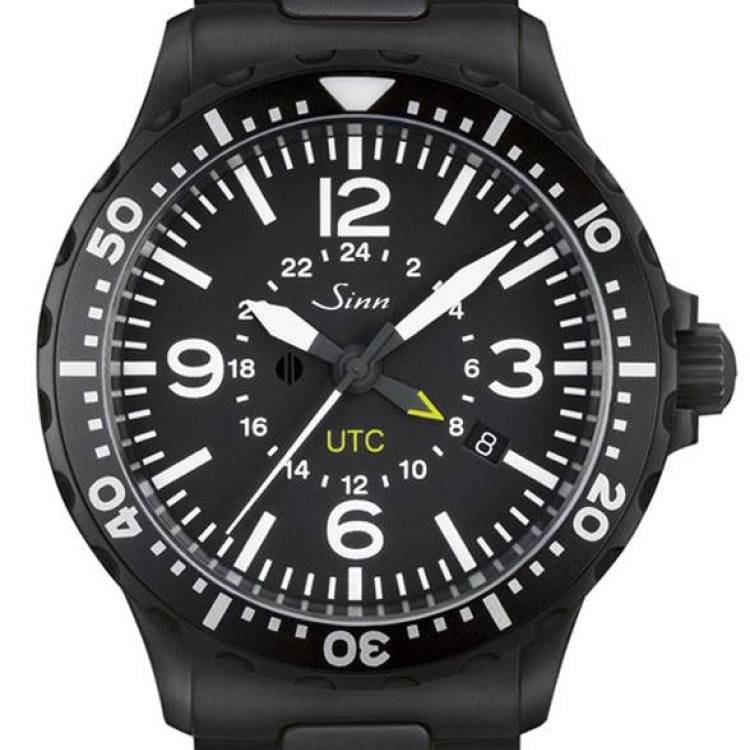 Sinn Watch 857 S UTC PVD Bracelet - Black