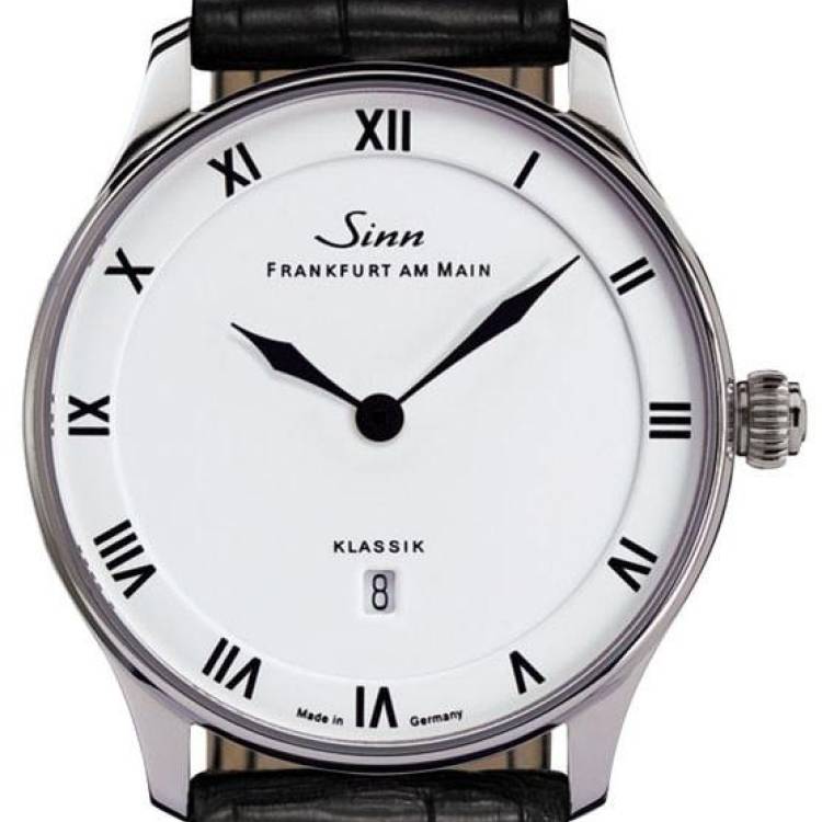 Sinn Watch 1746 Classic Alligator - White