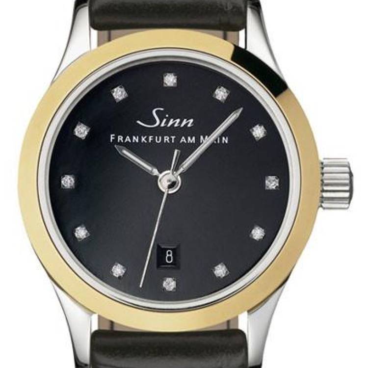 Sinn Watch 456 TW 12 Ladies Alligator - Black