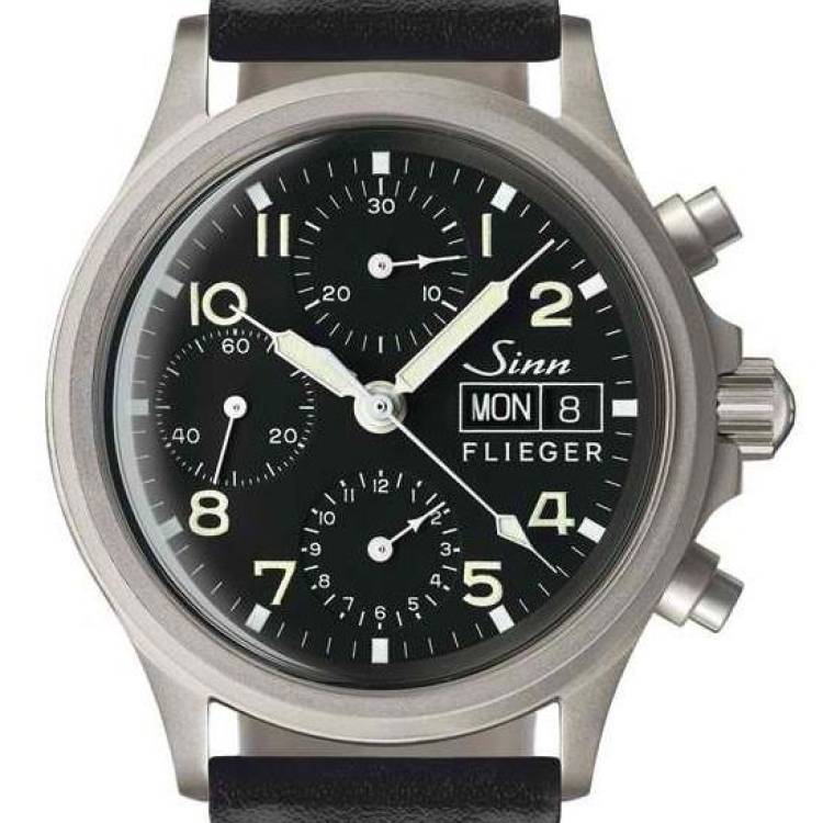 Sinn Watch 356 Pilot Leather - Black