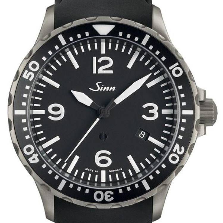 Sinn Watch 857 Rubber - Black