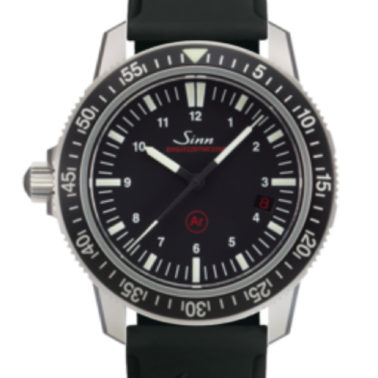 Sinn Watch EZM 3 Silicone - Black