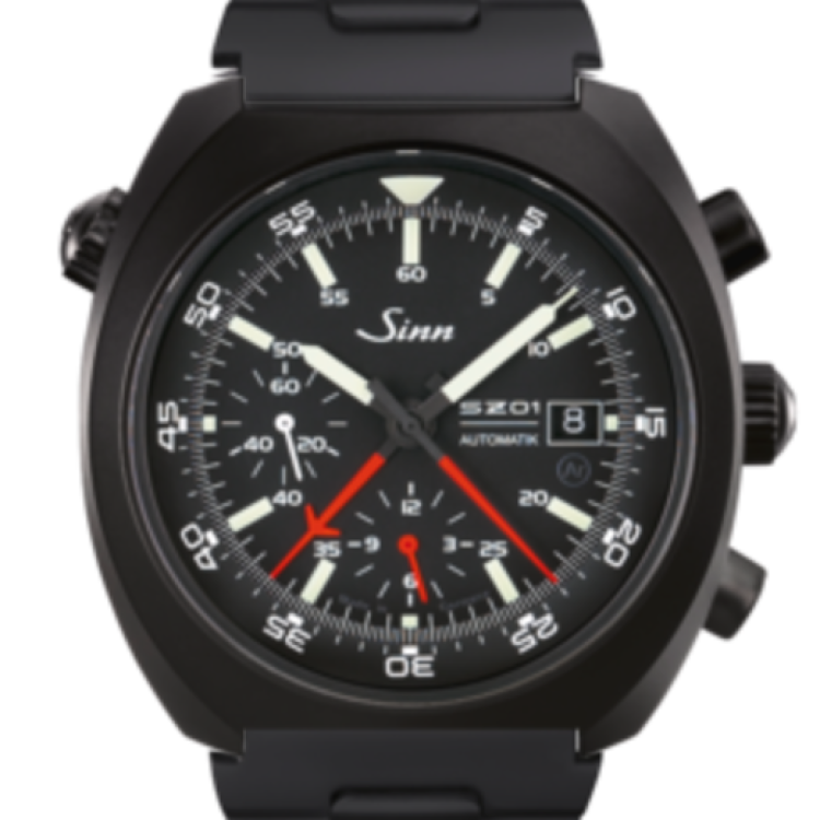 Sinn Watch 140 St S PVD Bracelet - Black