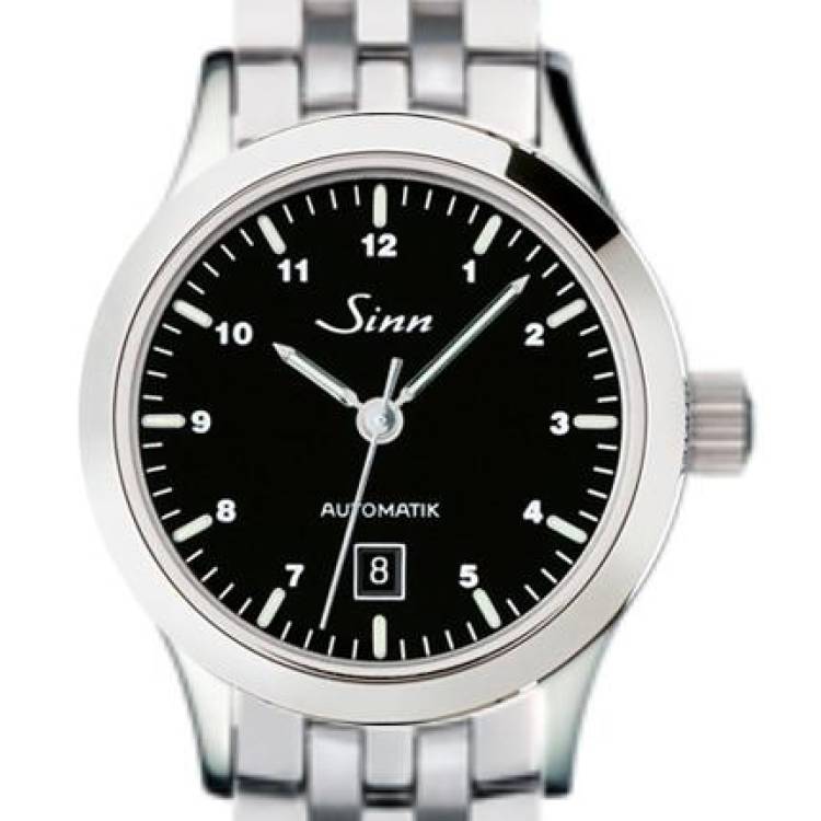 Sinn Watch 456 St I Ladies Fine Link Bracelet - Black