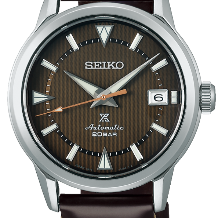 Seiko Watch Prospex Alpinist Forest Brown