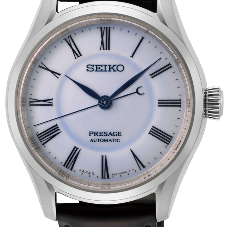Seiko Presage Watch Rurizome Arita Porcelain Dial - White