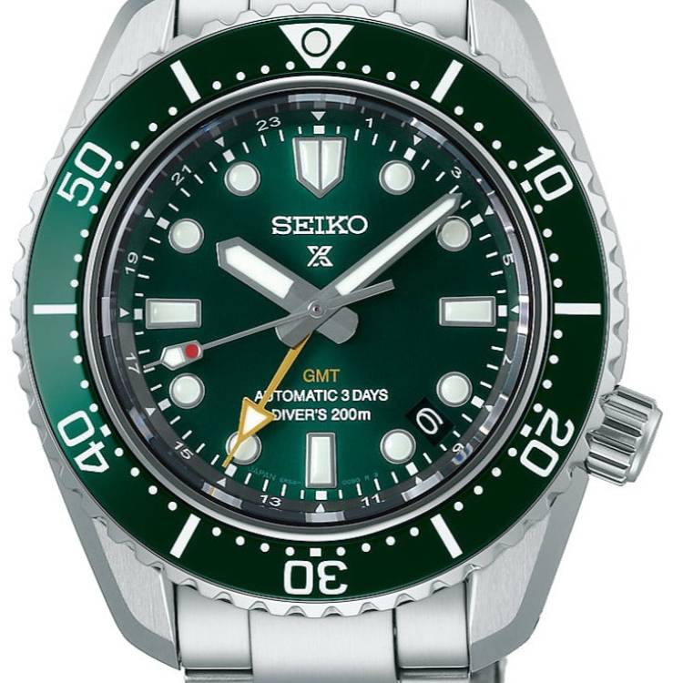 Seiko Watch Prospex 1968 Divers Modern Re-Interpretation GMT