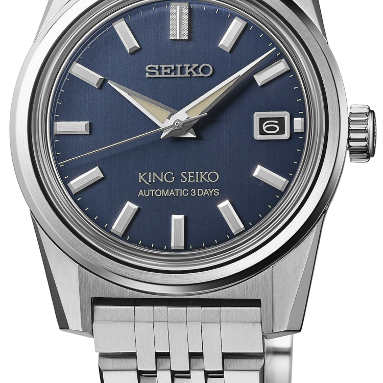 King Seiko Watch KSK Indigo Denim 6R 3 Day Power Reserve