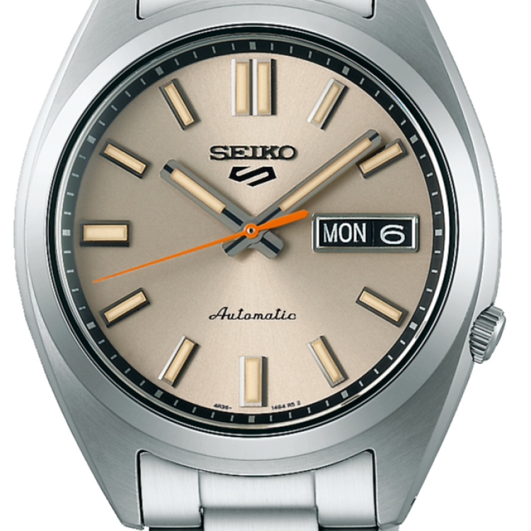 Seiko Watch 5 Sports SNXS Beige Chinos Classic Sports Pre-Order