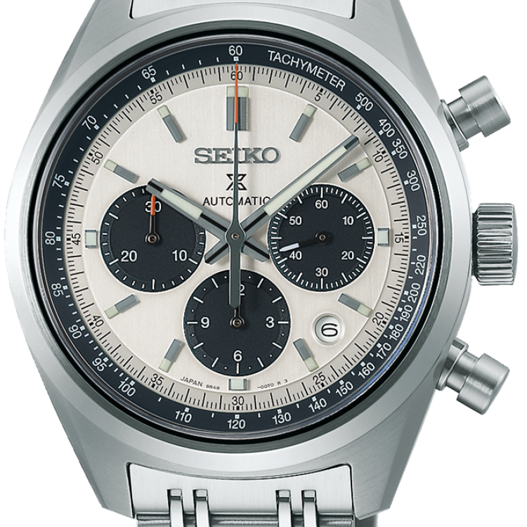 Seiko Watch Prospex Speedtimer Panda 1972 Chronograph Re-Interpretation