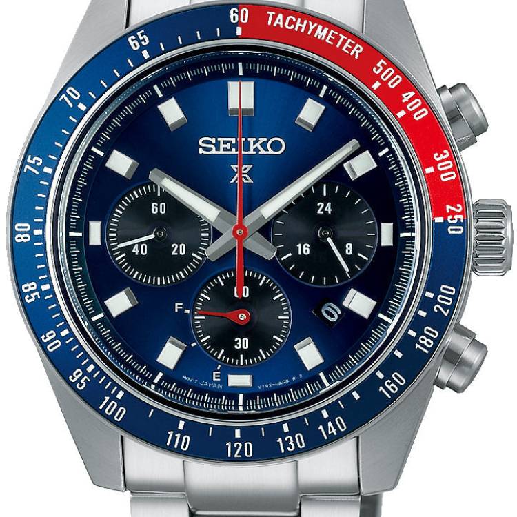 Seiko Watch Prospex SpeedTimer Solar Chronograph