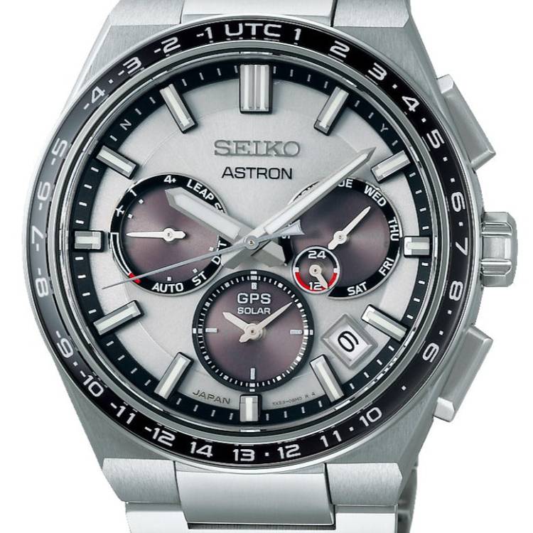 Seiko Astron Watch GPS Solar Solidity - Silver