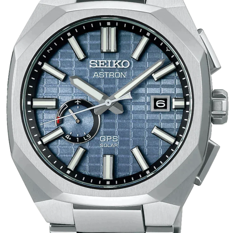 Seiko Astron Watch GPS Solar Sapphire Blue Crystal Box