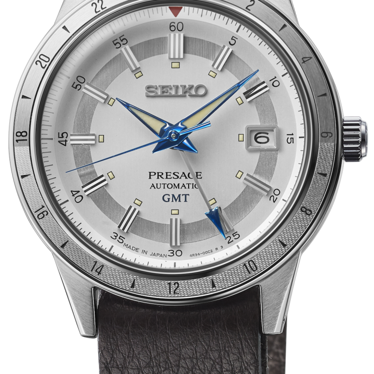 Seiko Presage Watch Style 60s Laurel GMT 110th Anniversary Limited Edition