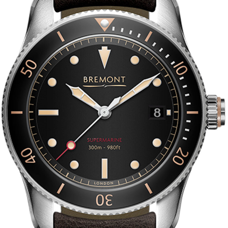 Bremont Watch Supermarine S301 Black - Black