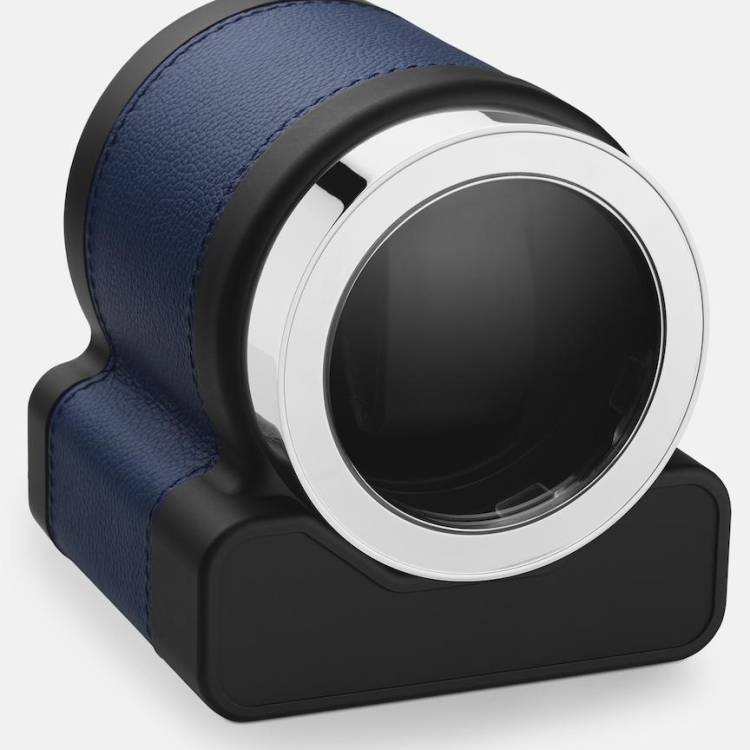 Scatola del Tempo Watch Winder Rotor One Blue - Black