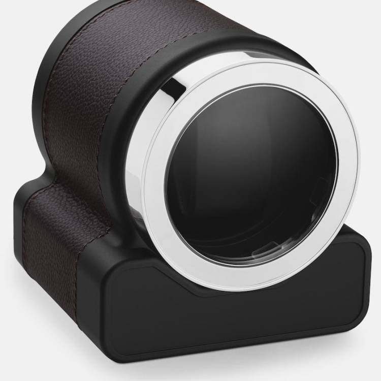 Scatola del Tempo Watch Winder Rotor One Chocolate - Black