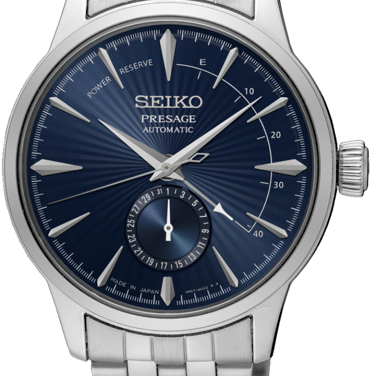Seiko Presage Watch Cocktail Time The Blue Moon - Blue