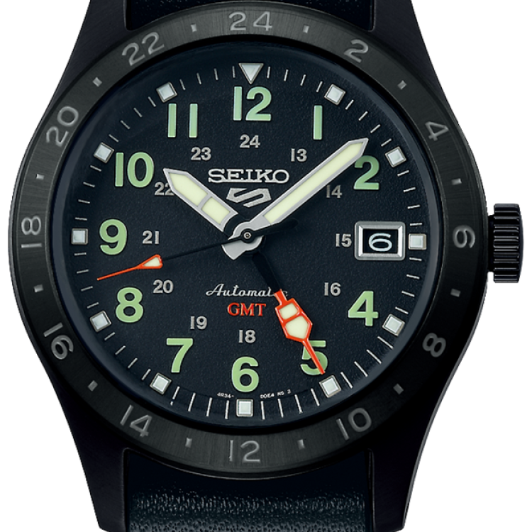 Seiko Watch 5 Sports Field Deception Mechanical GMT