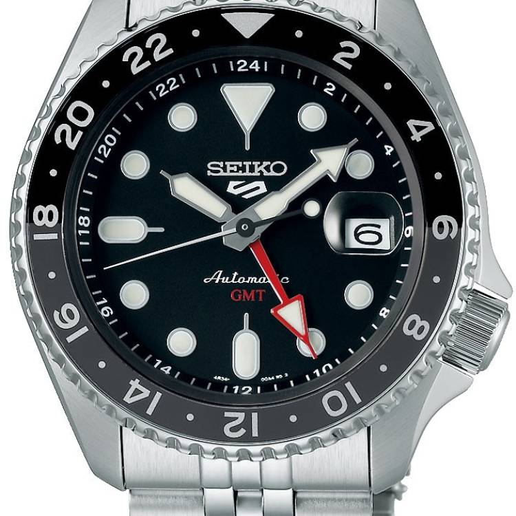 Seiko Watch 5 Sports GMT SKX Black Grape Re-Interpretation