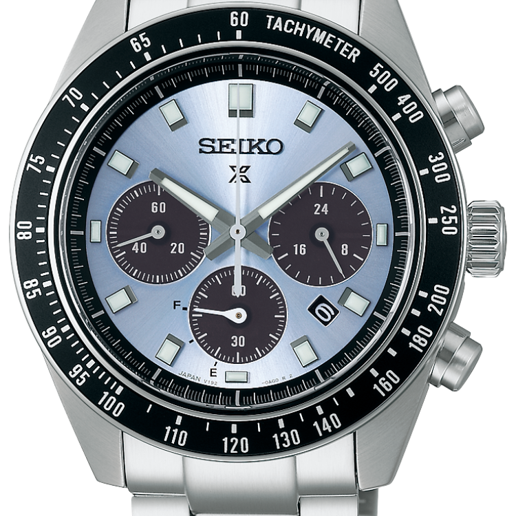 Seiko Watch Prospex Crystal Trophy Speedtimer Solar Chronograph