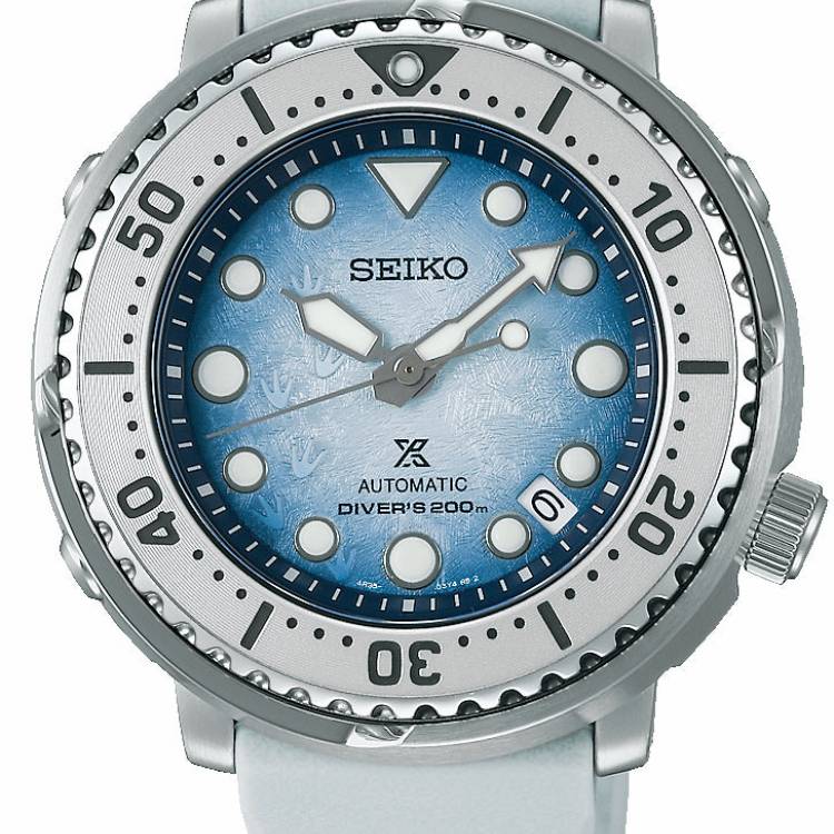 Seiko Watch Prospex Save the Ocean Antarctica Tuna - Blue